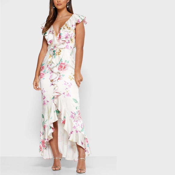 💖STUN KEEPSAKE SATIN LOVE ARROWS DRESS - Picture 6 of 15